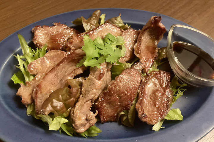 ラム肉のソテー～ジンギスカン風～